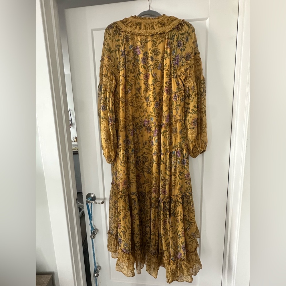 Free People Yellow Floral Maxi Dress - Picture 2 of 9